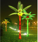 LED coconut palm tree light